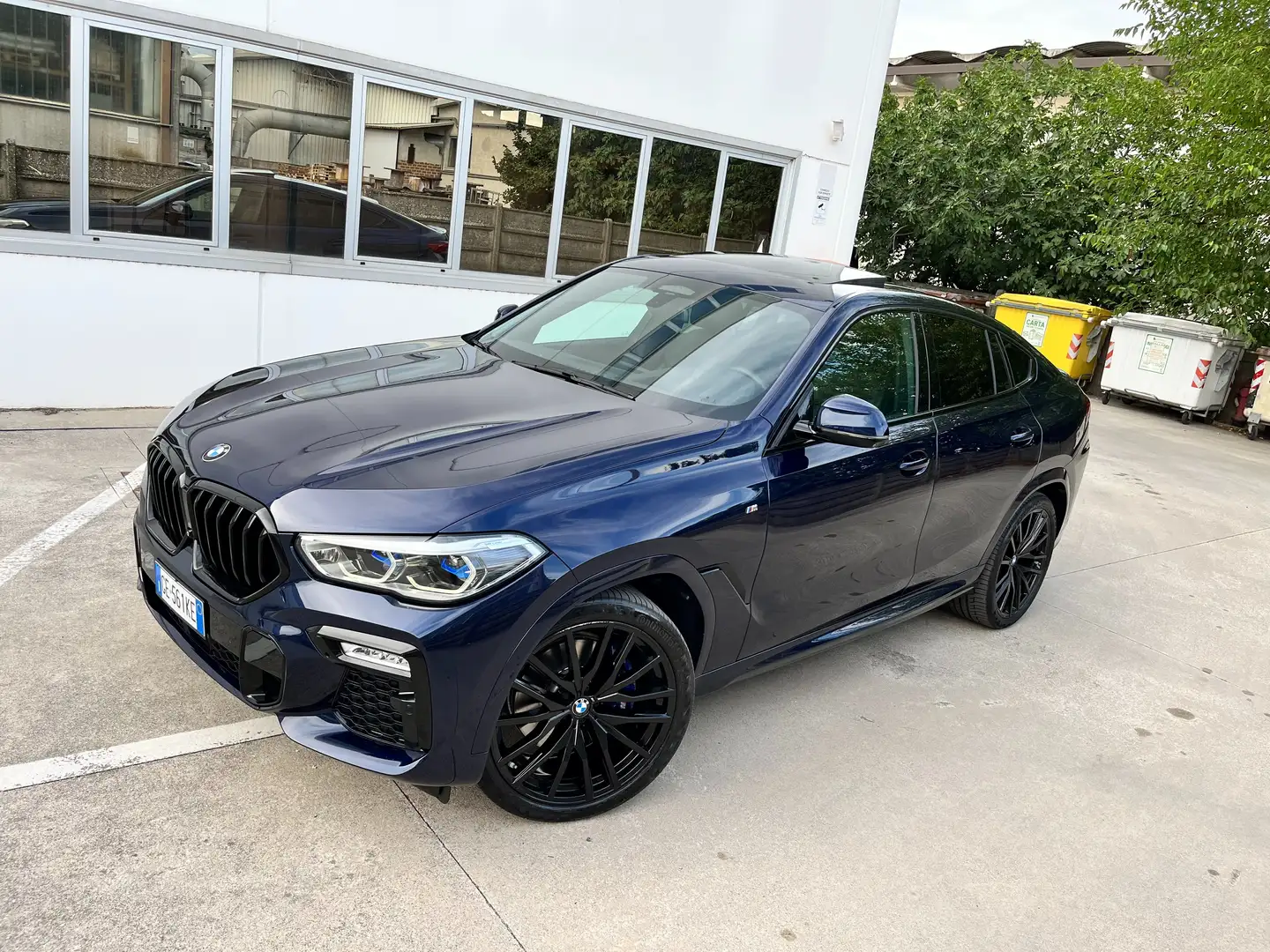 BMW X6 xDrive30d 48V Msport Azul - 2