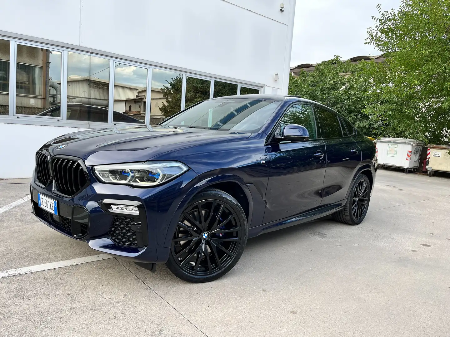 BMW X6 xDrive30d 48V Msport Azul - 1