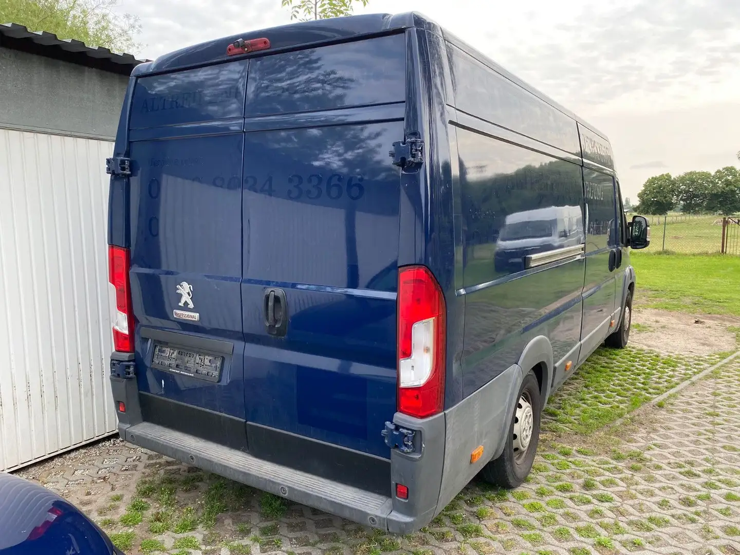 Peugeot Boxer Kasten Hochraum 435 L4H2- MOTORSCHADEN Blau - 1