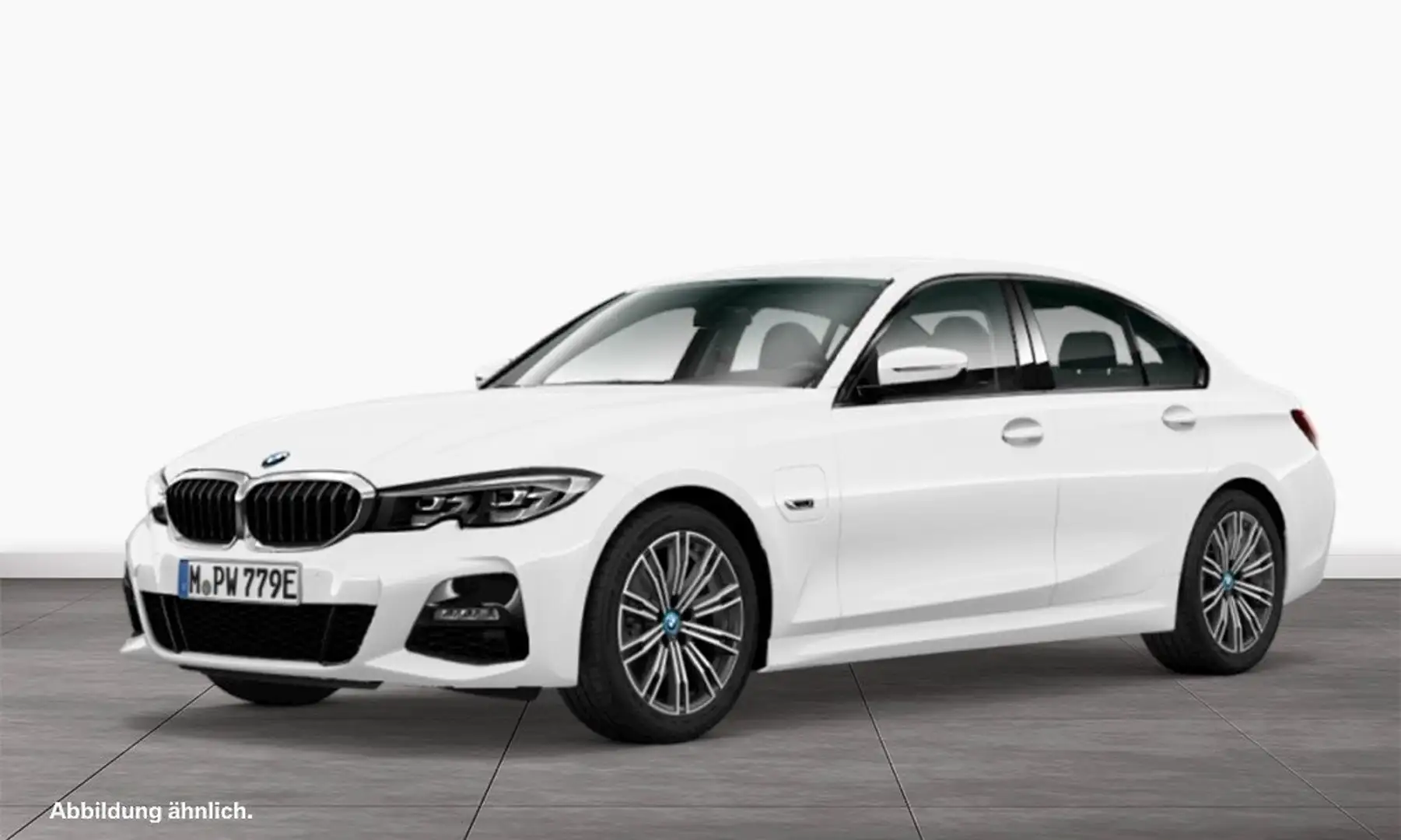 BMW 330 e Limousine M Sport HiFi DAB WLAN Tempomat Weiß - 1