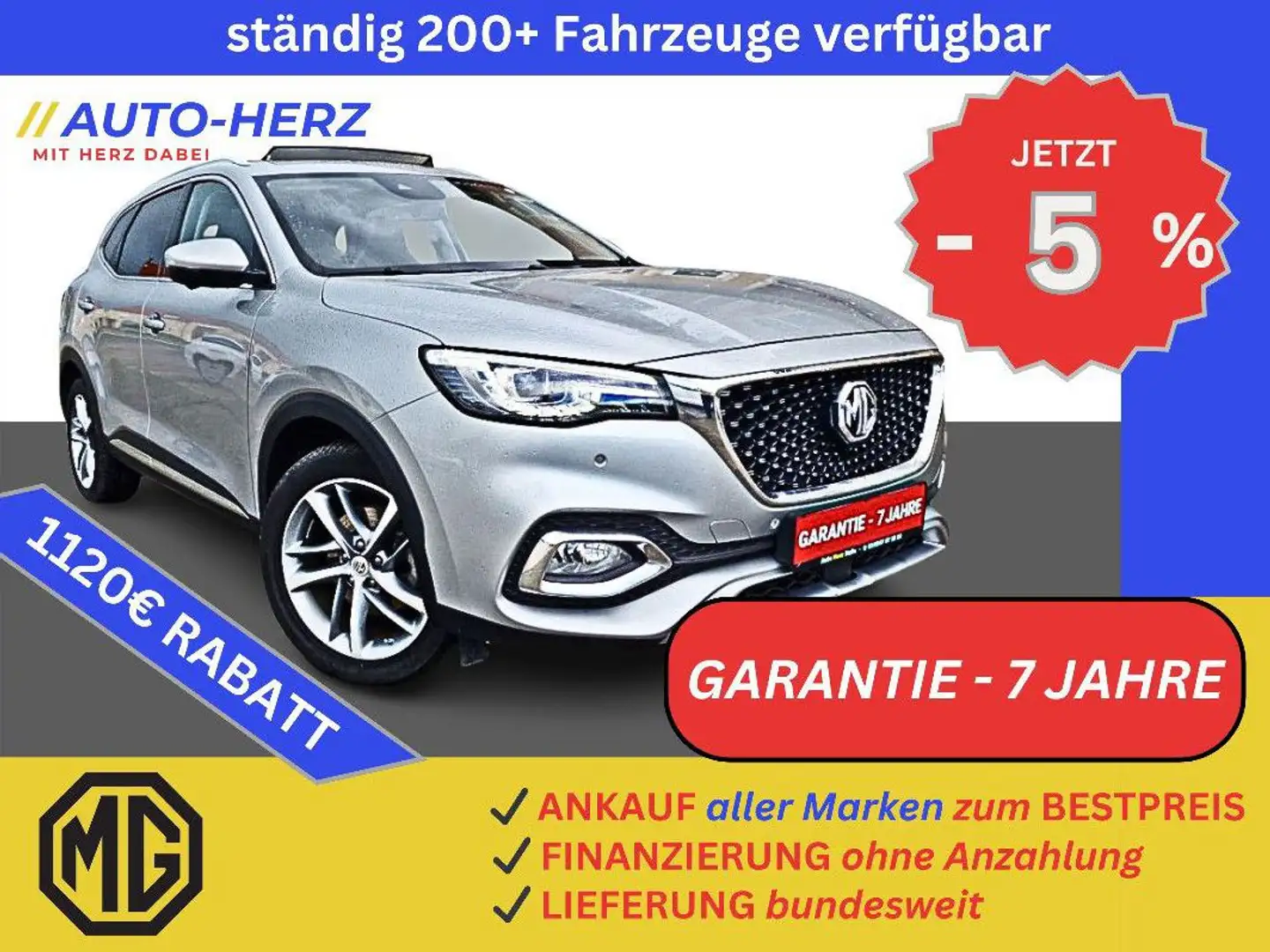 MG EHS PHEV Luxury 360°Kam+Leder+LED+Panorama+Sitzh Plateado - 1