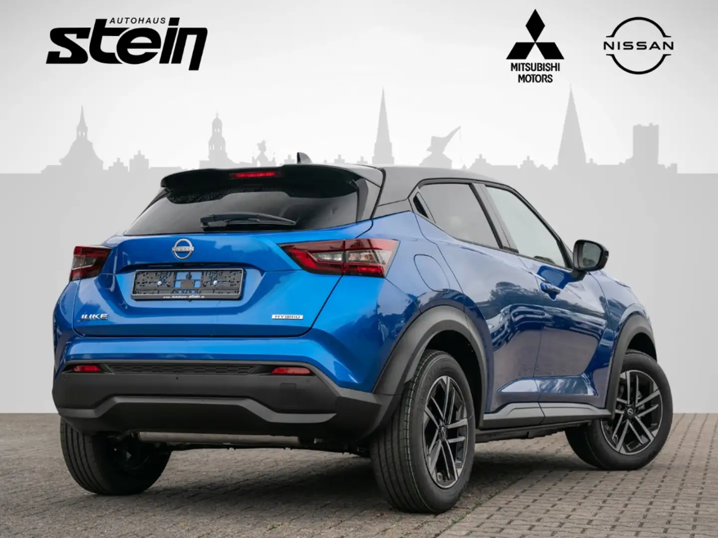 Nissan Juke N-Connecta 1.6 Hybrid Frontscheibenheizung Bleu - 2