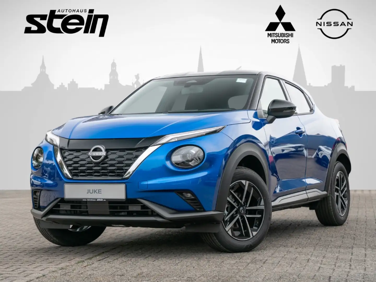 Nissan Juke N-Connecta 1.6 Hybrid Frontscheibenheizung Bleu - 1