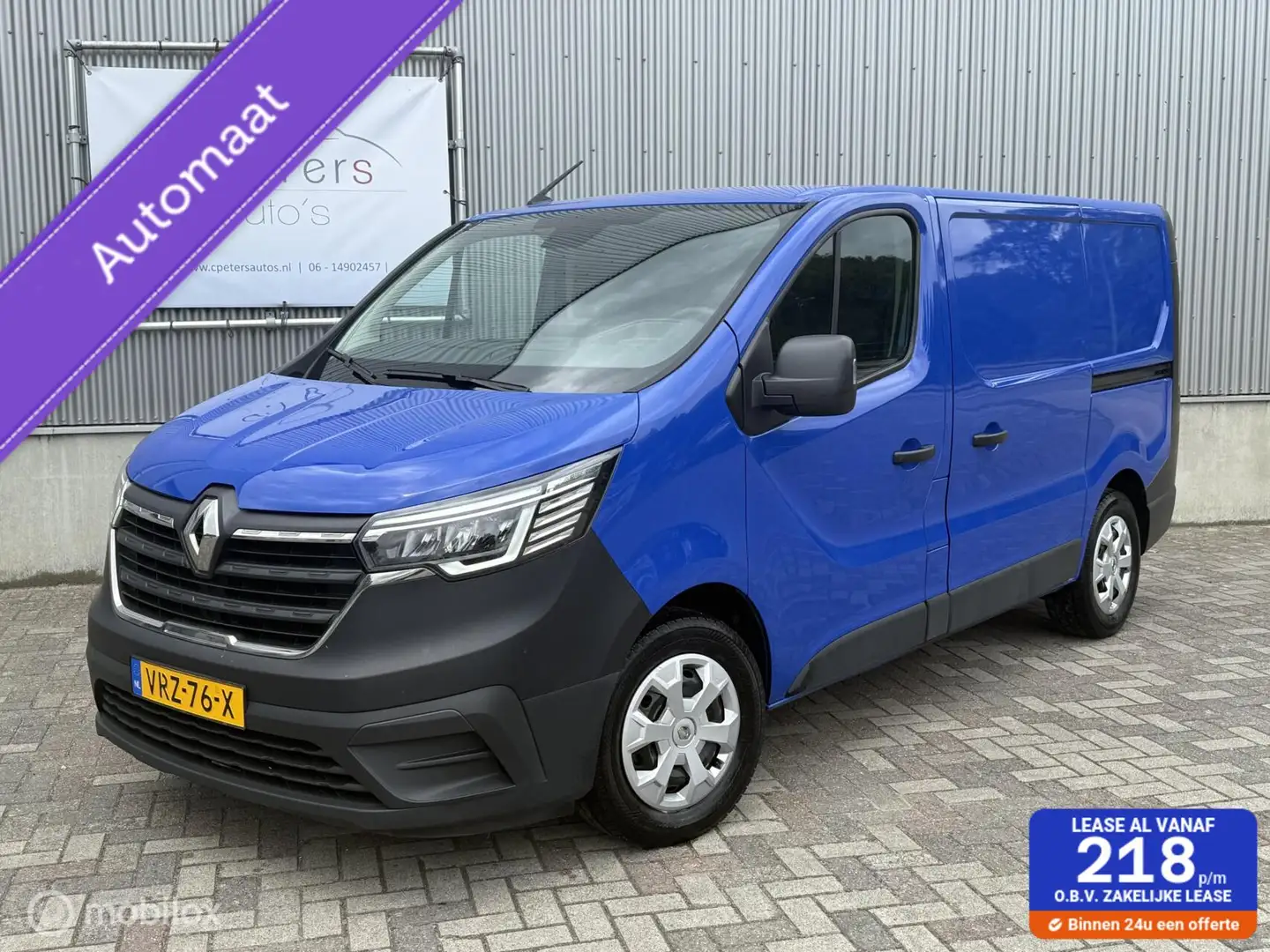 Renault Trafic bestel 2.0 dCi 150pk T29 L1H1 Comfort Automaat 202 Blauw - 1