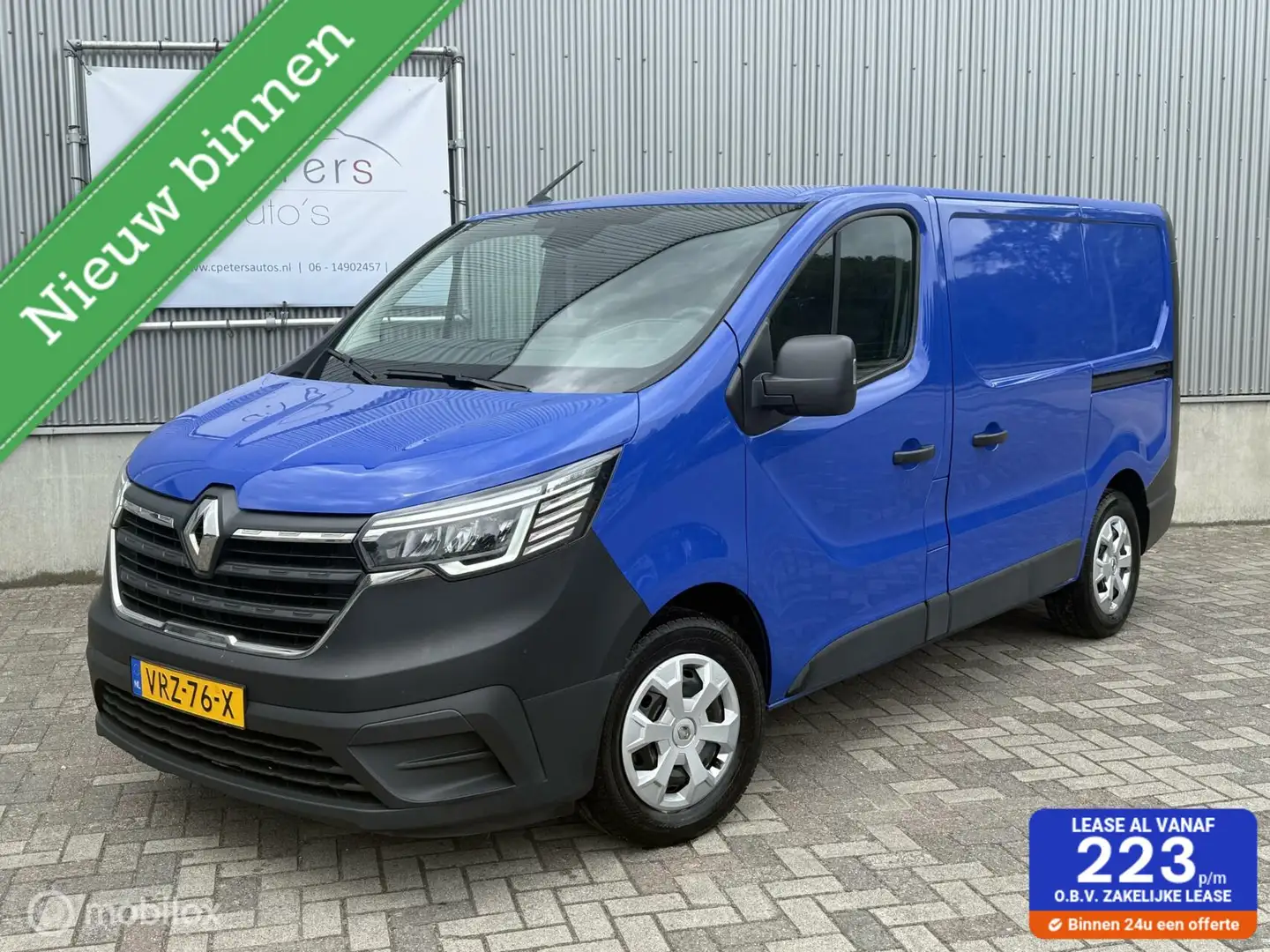 Renault Trafic bestel 2.0 dCi 150pk T29 L1H1 Comfort Automaat 202 Blauw - 1
