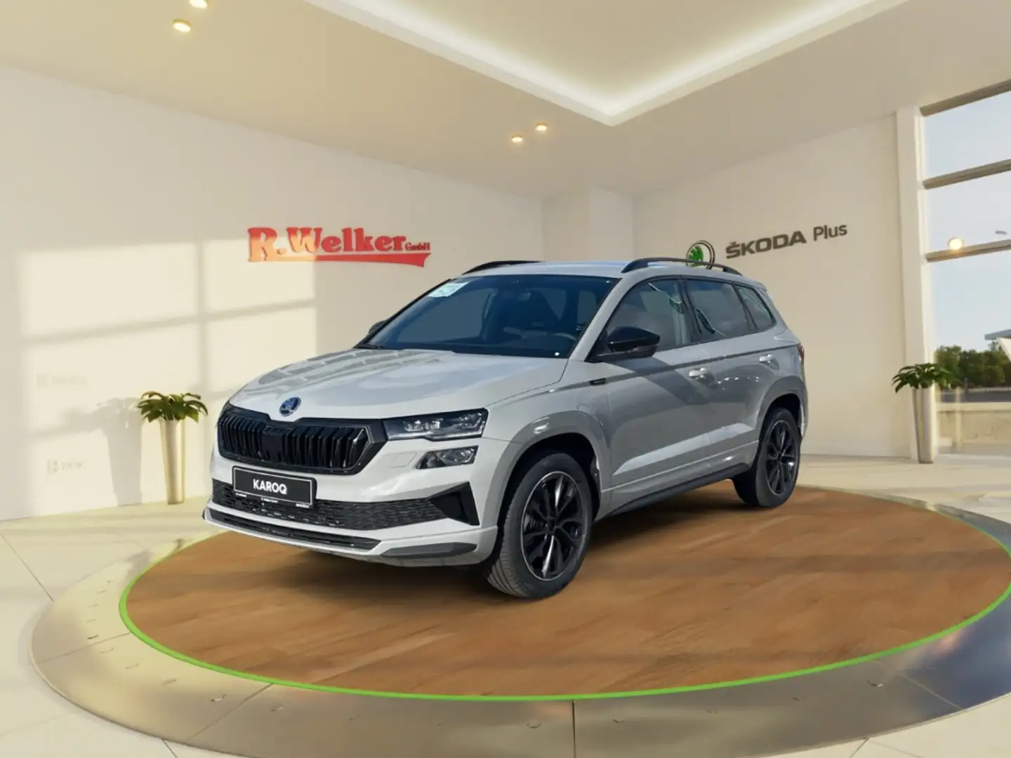 Skoda Karoq Sportline 4x4 2.0 TSI ''Standheizung''Info. Plus'' Grau - 1