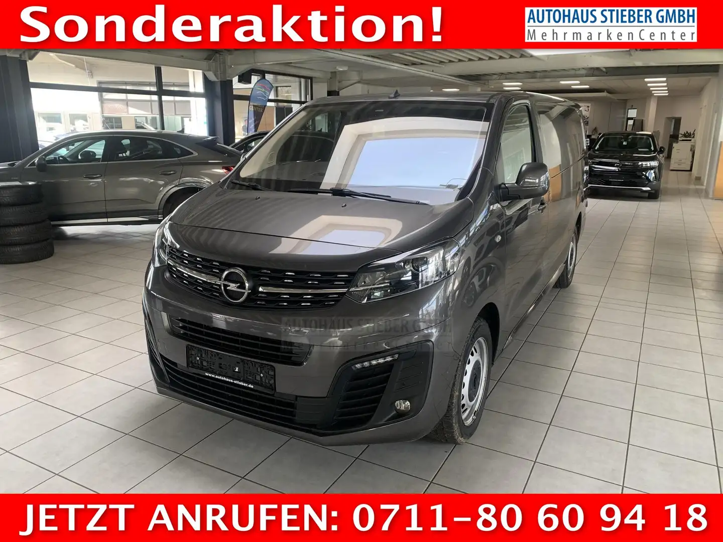Opel Vivaro Kasten AT+AHK+SHZ+NAVI+EPH+RFK+L3 2.0 D Šedá - 1