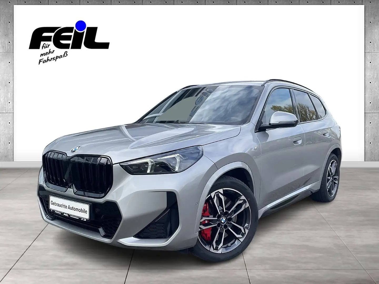 BMW X1 sDrive20d M Sport DAB Silber - 1