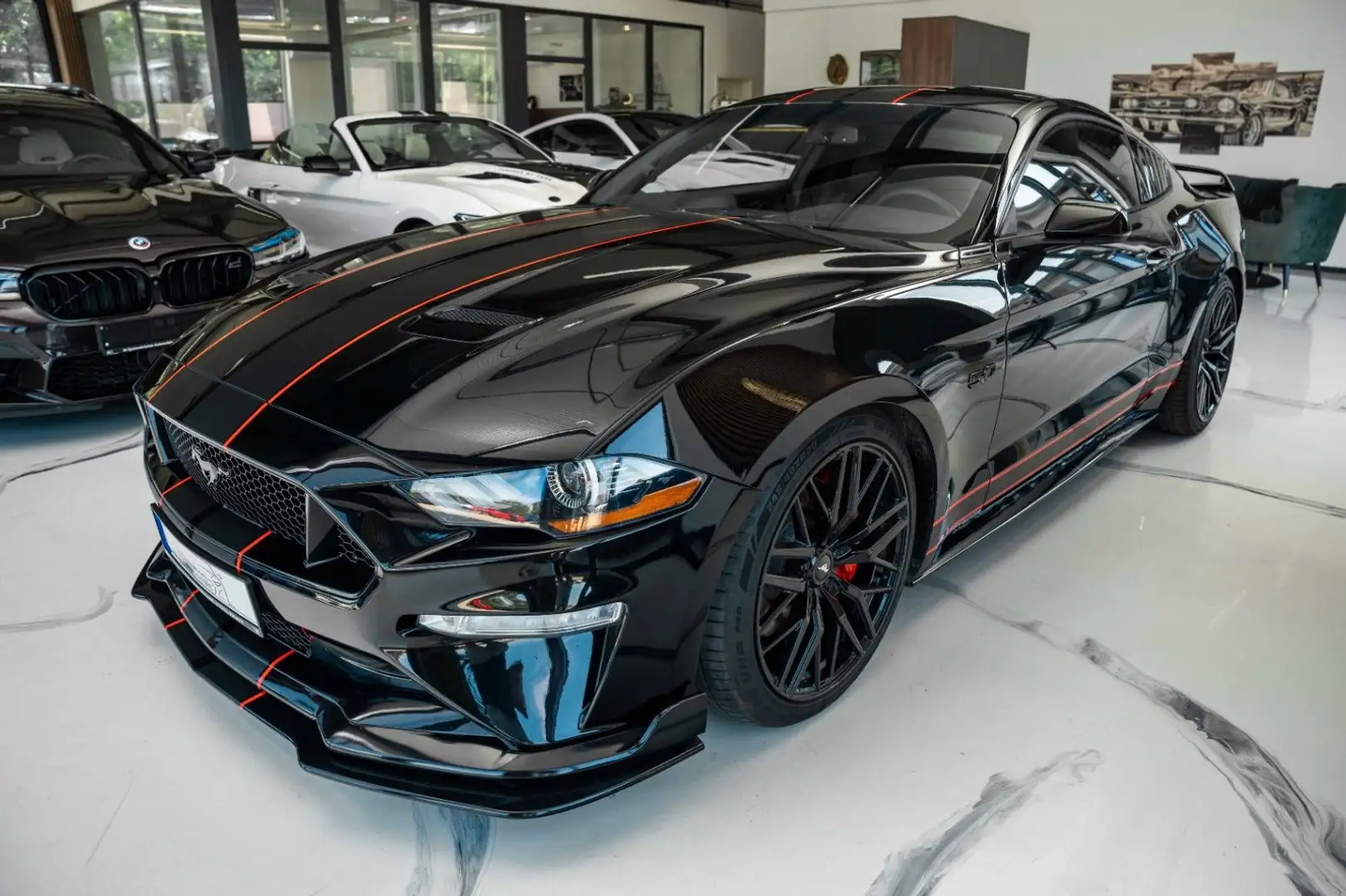 Ford Mustang GT 5,0 PERFORMANCE PREMIUM LED Schwarz - 1