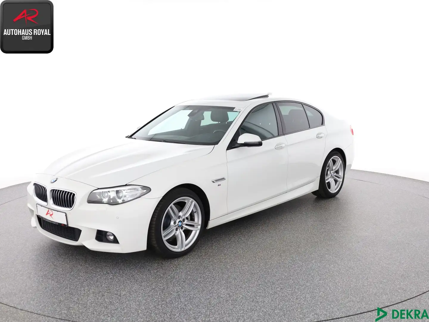 BMW 520 520 d M SPORT SHADOW HUD,KEYLESS,NAVIPROF,HIFI Weiß - 1