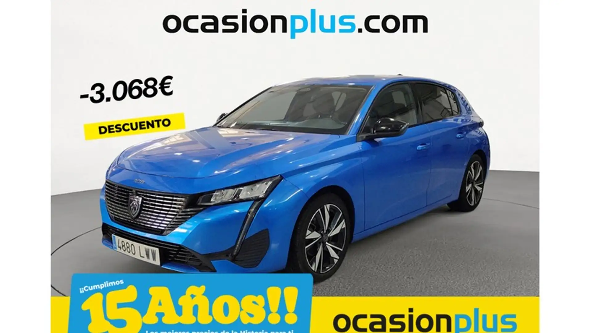 Peugeot 308 1.2 PureTech S&S Allure 130 Azul - 1