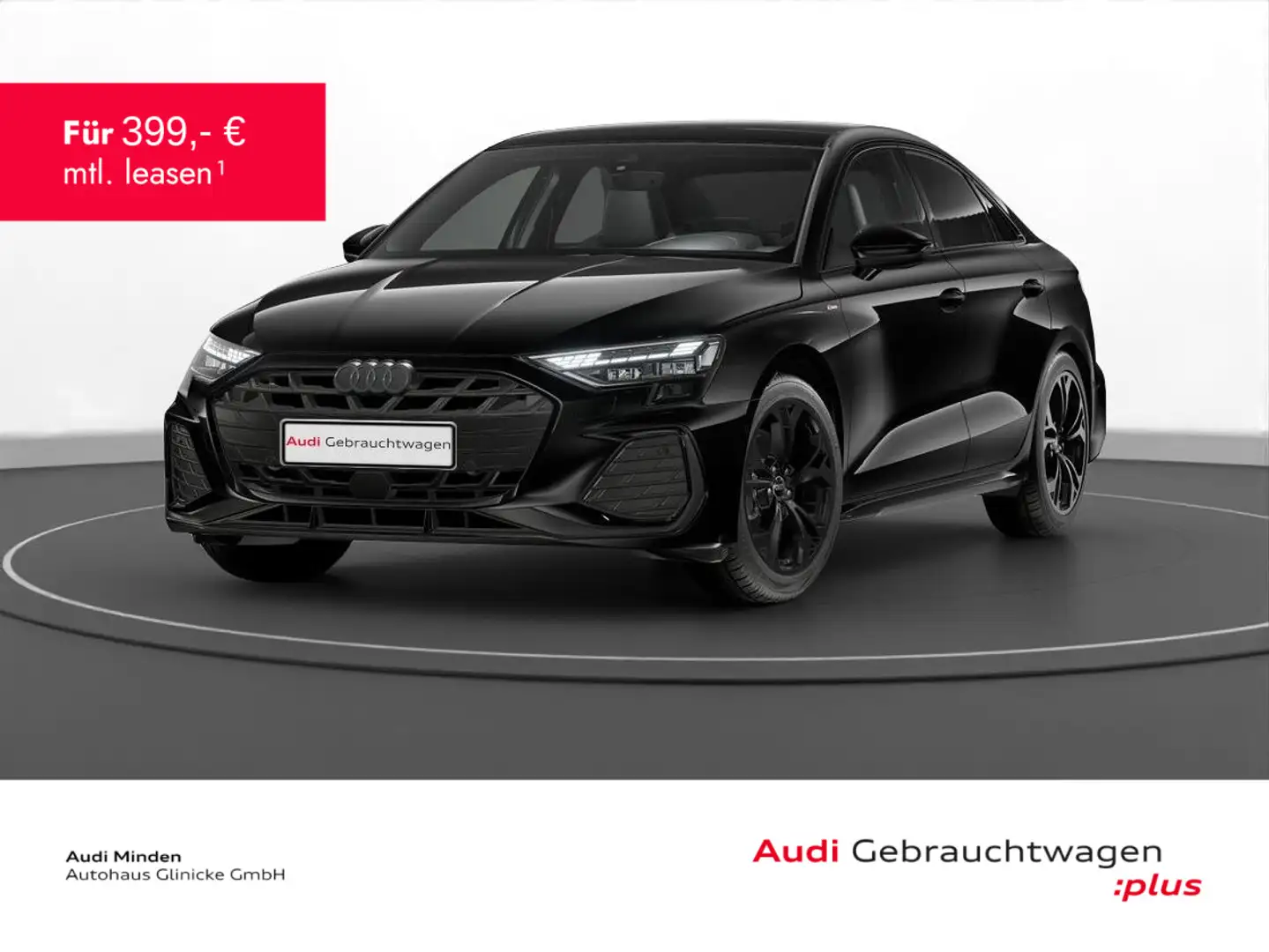 Audi A3 30 TFSI S line Pano LED LM 18" PDC+ Schwarz - 1