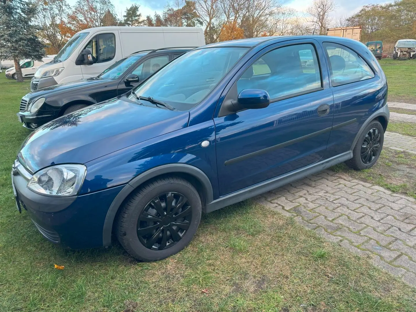 Opel Corsa C 1.0 Fresh Klima TÜV Neu Blauw - 1