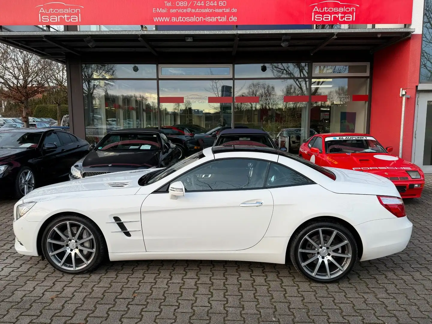 Mercedes-Benz SL 350 -Werks-Einzelstück - Mega-Ausstattung ! Blanc - 1