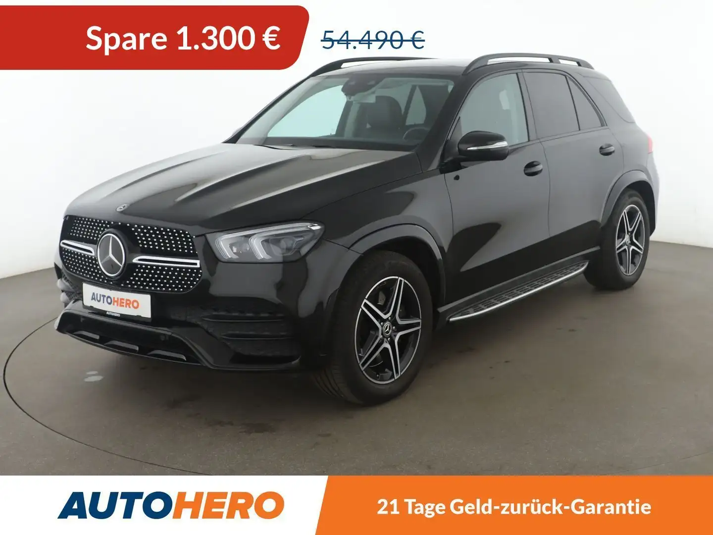Mercedes-Benz GLE 450 GLE 450 4Matic AMG Line Aut.*MULTIBEAM*PANO*NAVI* Noir - 1