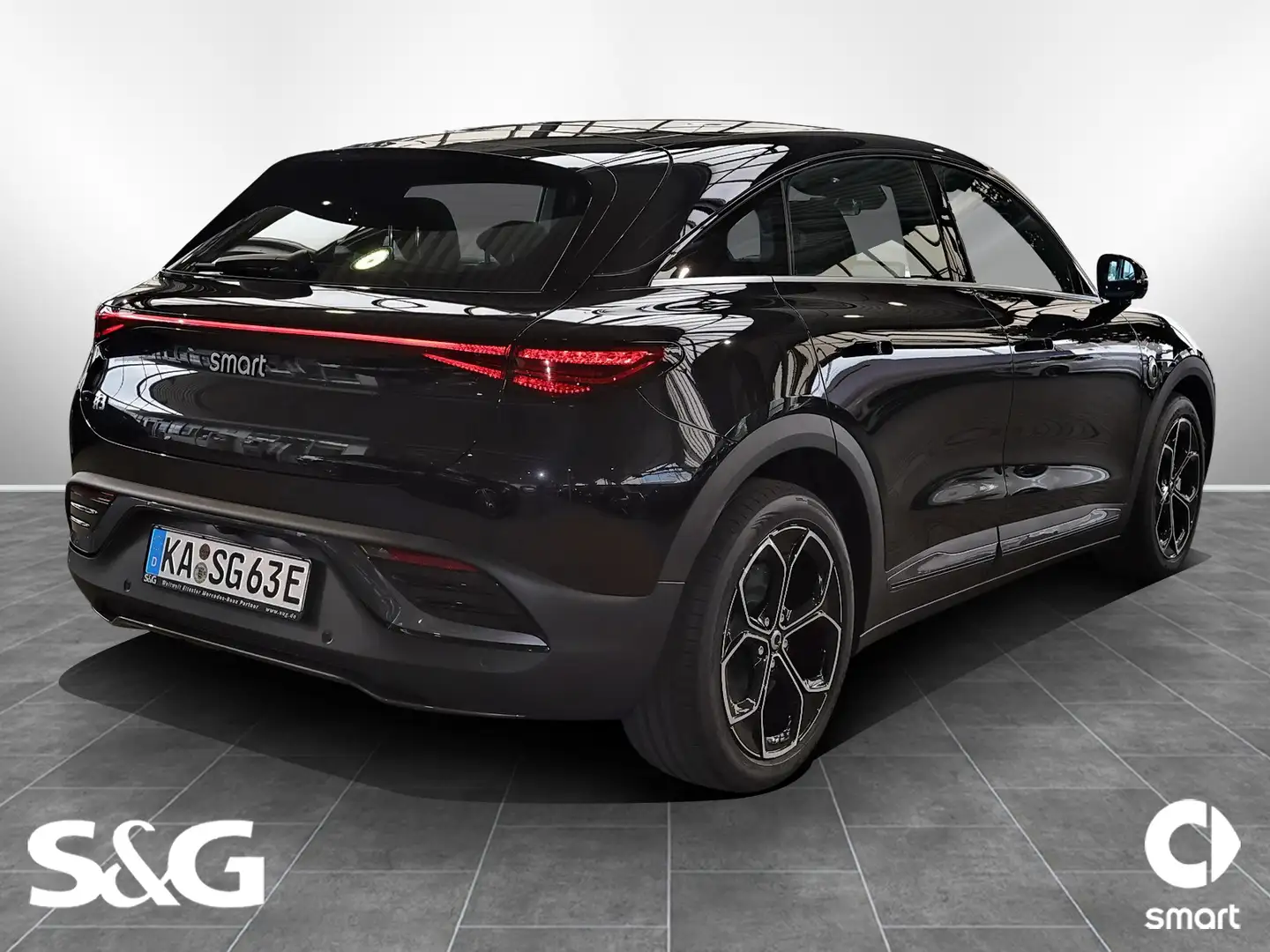 smart #3 PRO+ Navigation+Totwinkel+Smartphoneintegrati Negro - 2