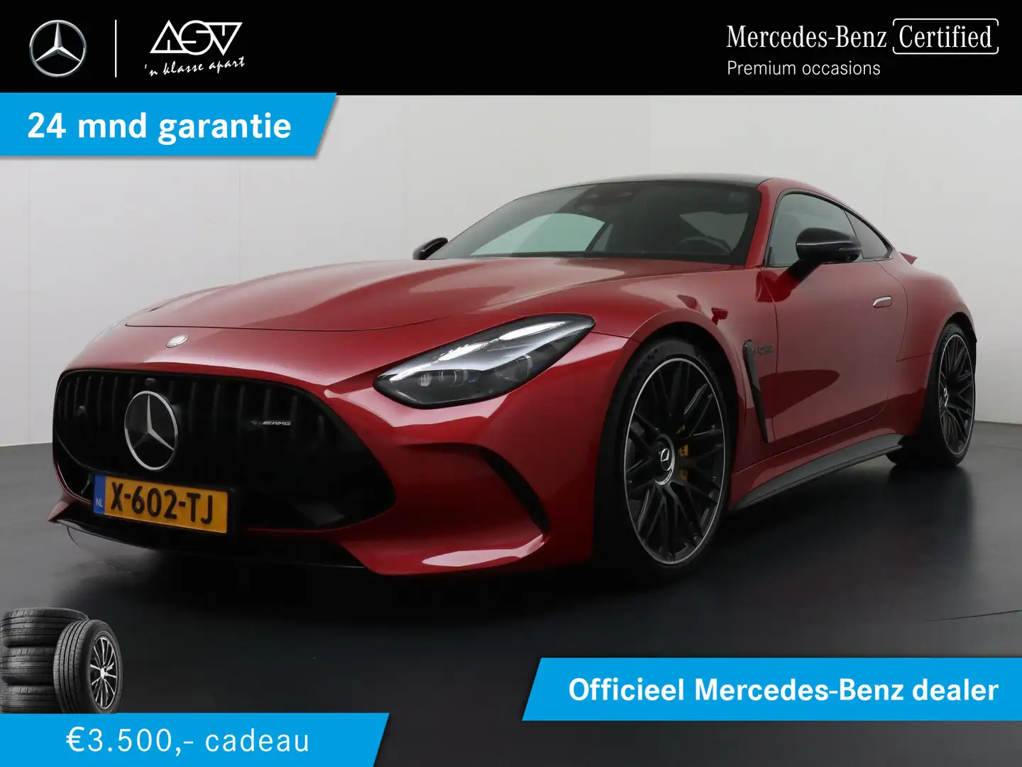 Mercedes-Benz AMG GT AMG 63 4MATIC+ AMG Nightpakket, Carbon interieur, Rouge - 1