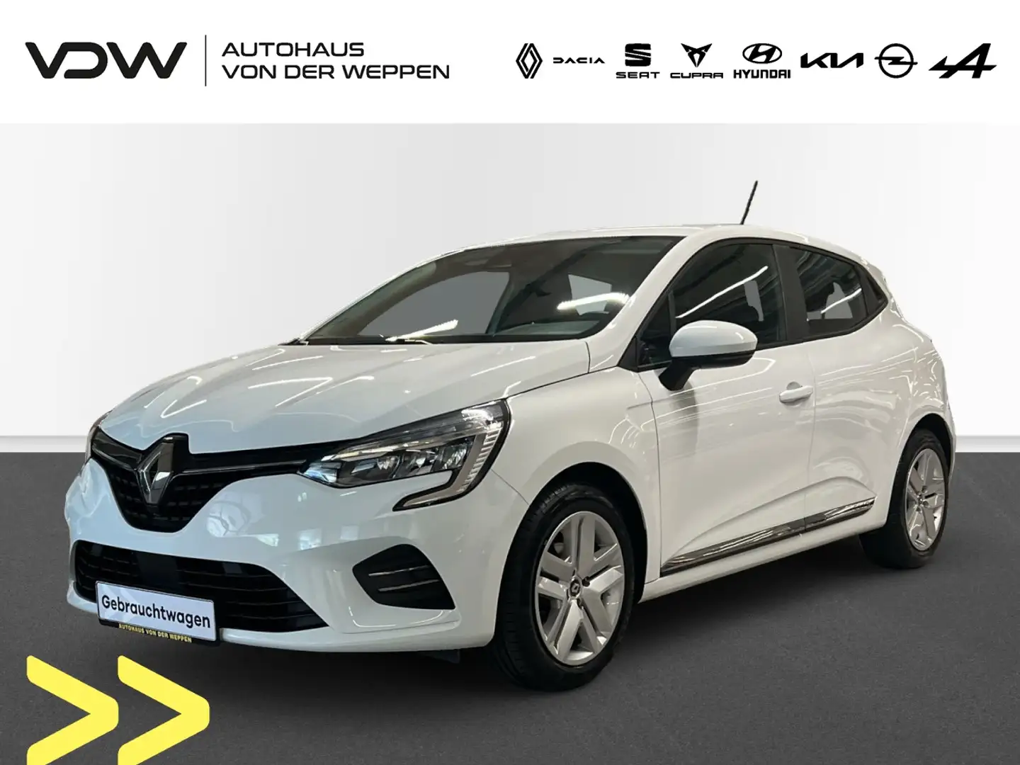 Renault Clio V Experience Klima Sitzheizung Fenster el. Weiß - 1