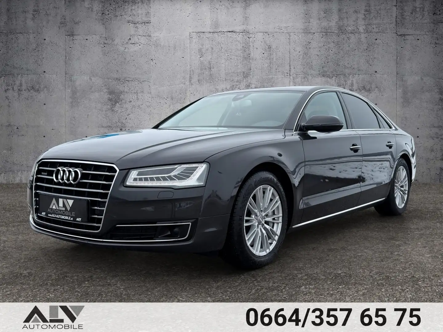 Audi A8 4.2 TDI V8 clean diesel quattro Matrix|ACC|Bose Gris - 2