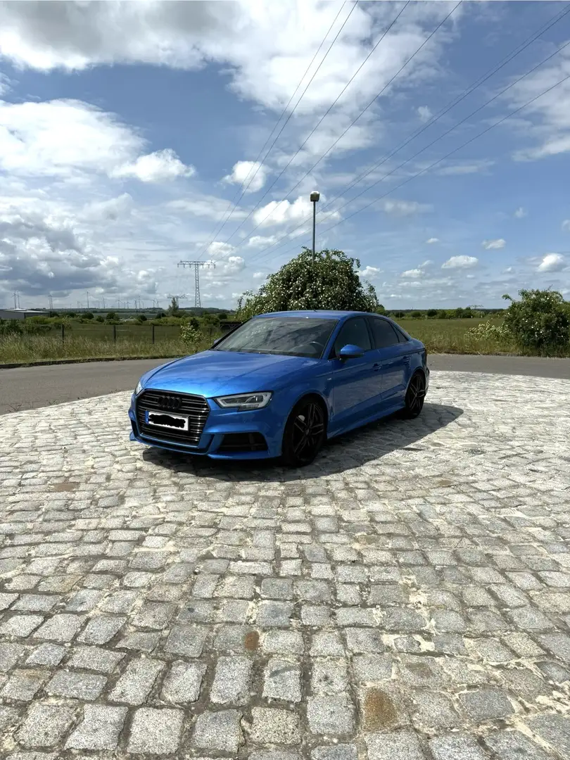 Audi A3 1.5 TFSI Limousine SLine 194PS Blau - 2