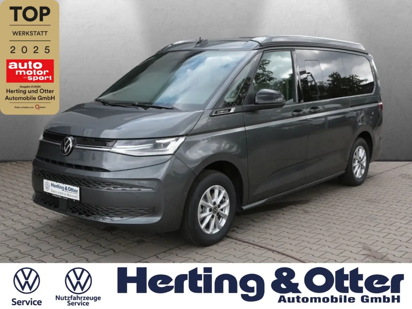 Volkswagen T7 California Ocean AHK StandHZG ACC LED APP-Conn. Navi Kamera S Grau - 1