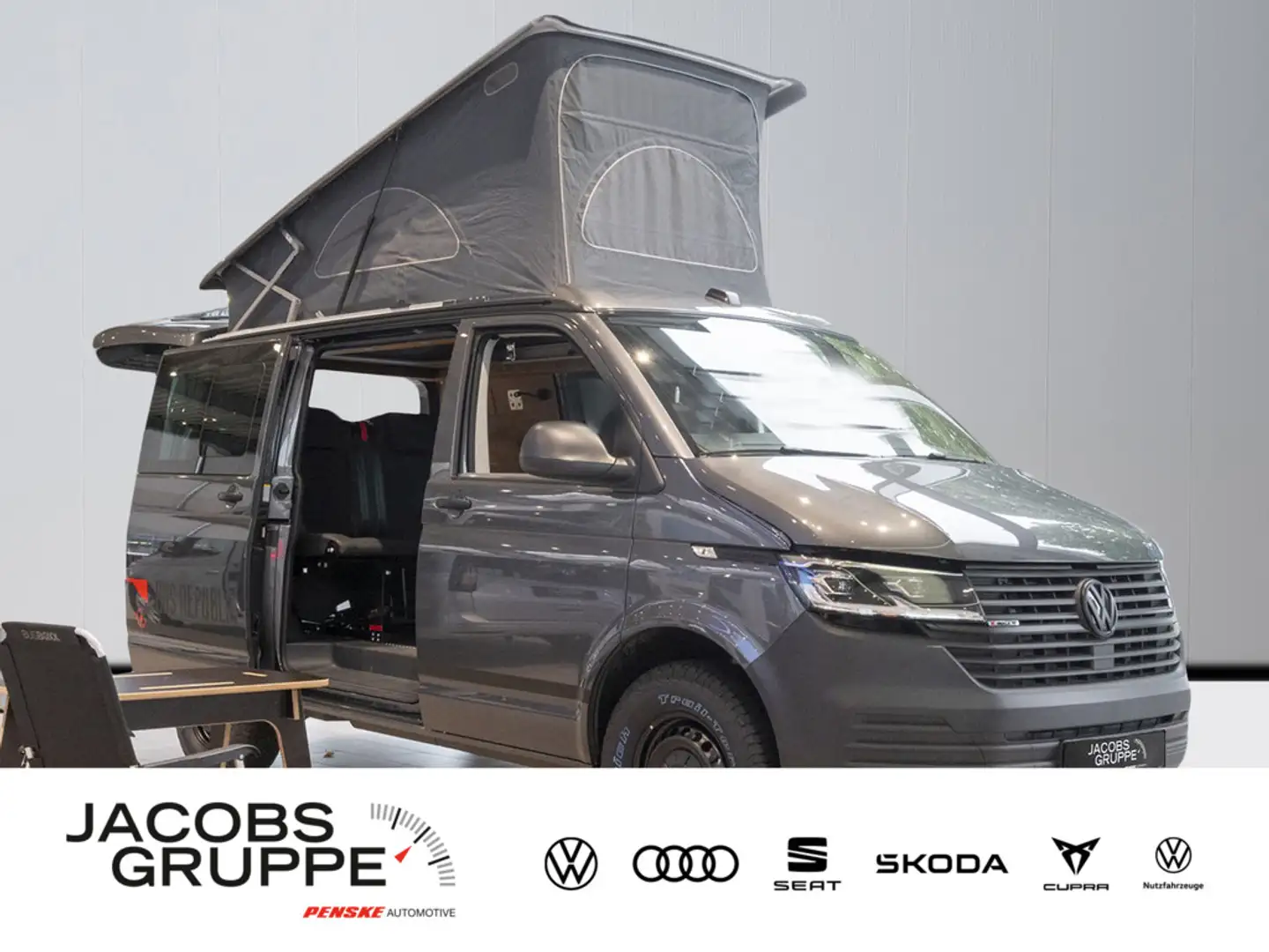 Volkswagen T6.1 California Camper 2.0 TDI 4MOTION Bus Republic Custom Umbau Grau - 2