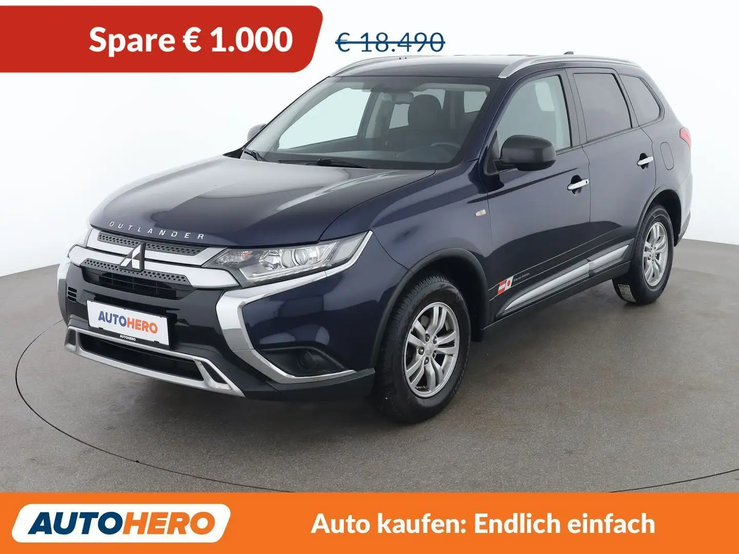 Mitsubishi Outlander 2.0 MIVEC Invite 2WD Schwarz - 1