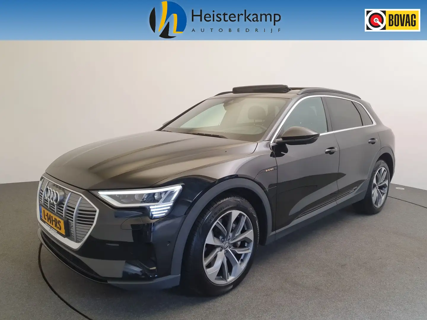 Audi e-tron 55 408pk Quattro Business edition Plus 95 kWh Head Zwart - 1