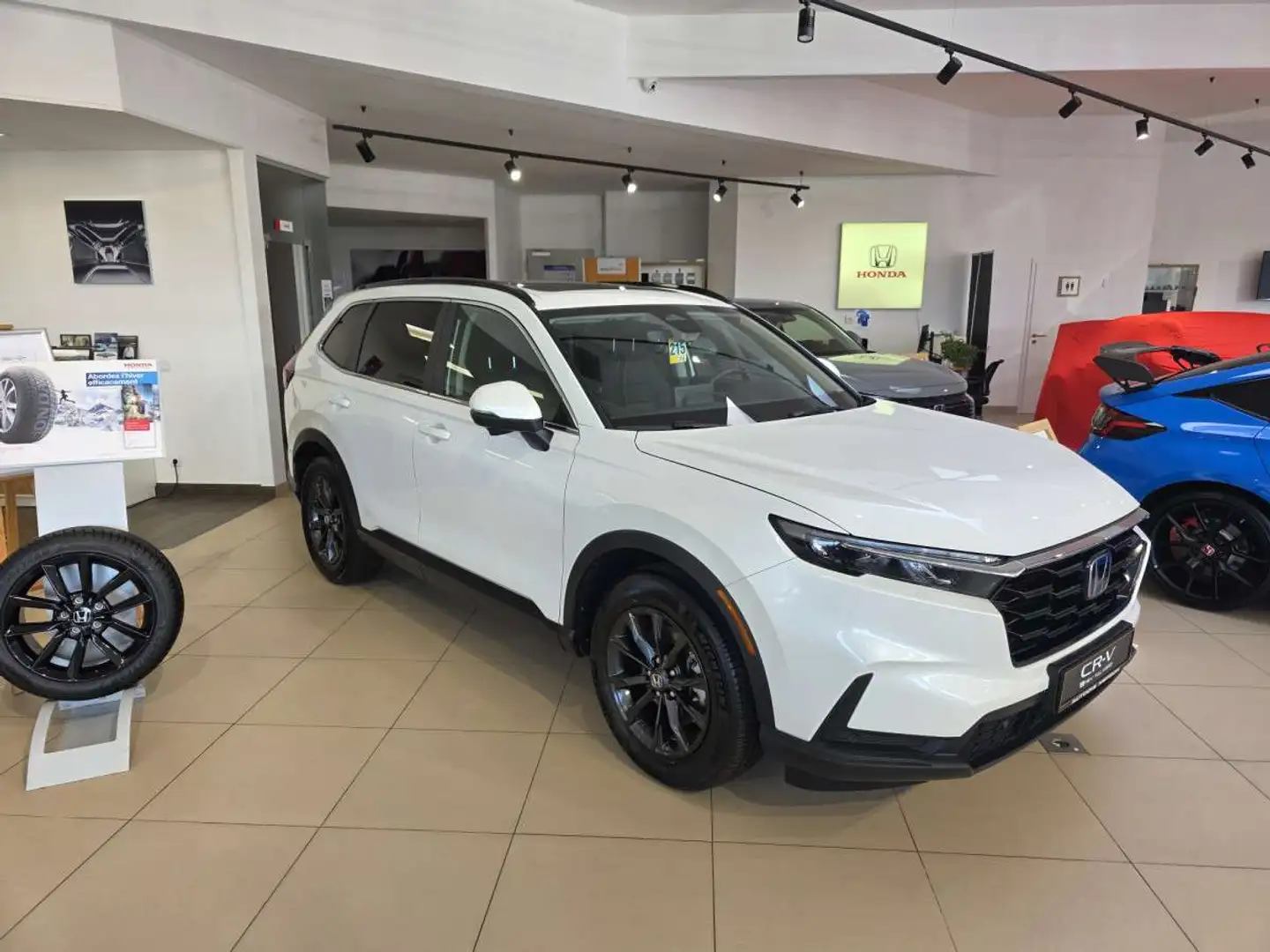 Honda CR-V 2.0L e:HEV ELEGANCE Biały - 1