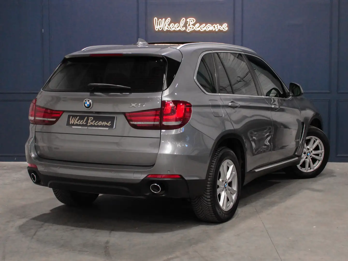 BMW X5 X5 xDrive30d 258 ch Lounge Plus A Gris - 2