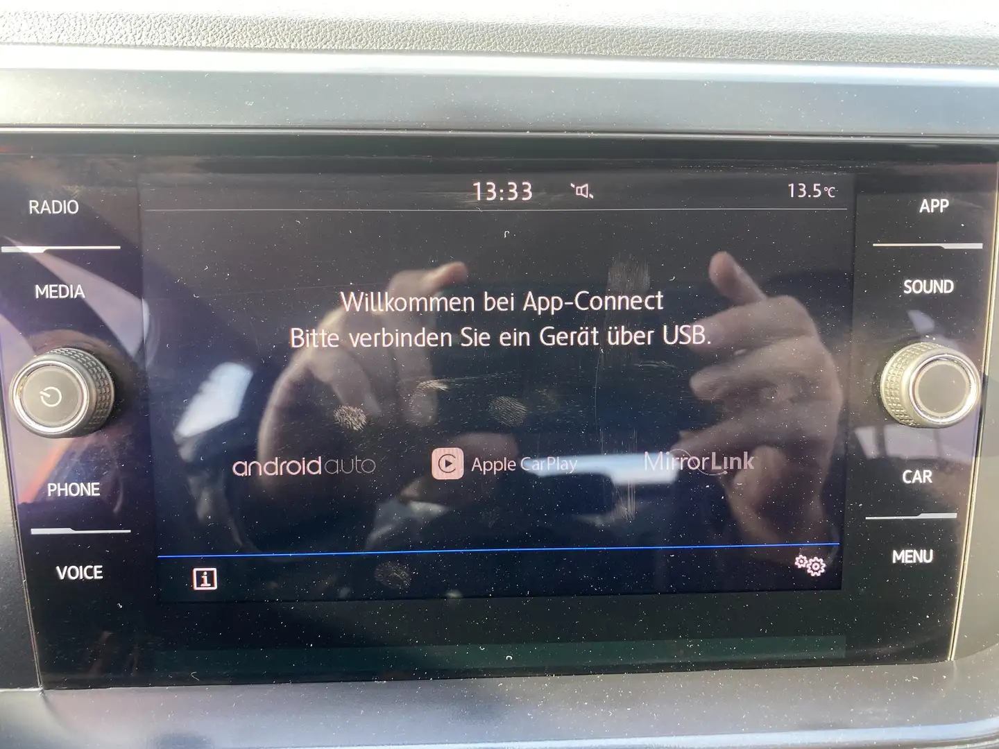 Volkswagen Polo 1,6 CR TDI APPLE-Android-Mirror KLIMA ZahnR.-NEU Rot - 2