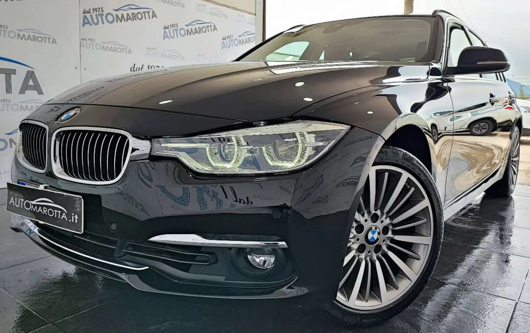 BMW 330 330dA Touring xdrive Luxury TAGLIANDI BMW! Blu/Azzurro - 2