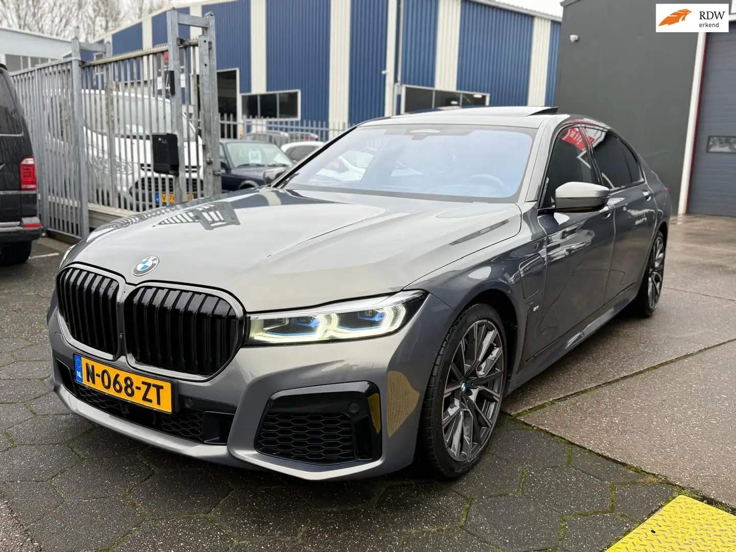 BMW 745 7-serie 745Le xDrive High Executive M sport Aerody Gris - 1