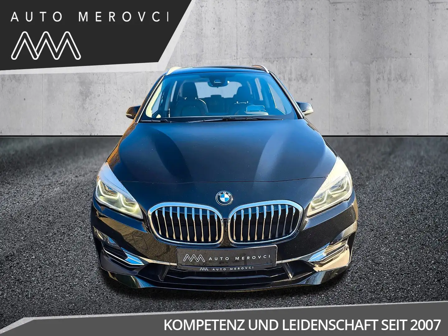 BMW 220 Luxury Line/Vollleder/Prof Navi Schwarz - 2