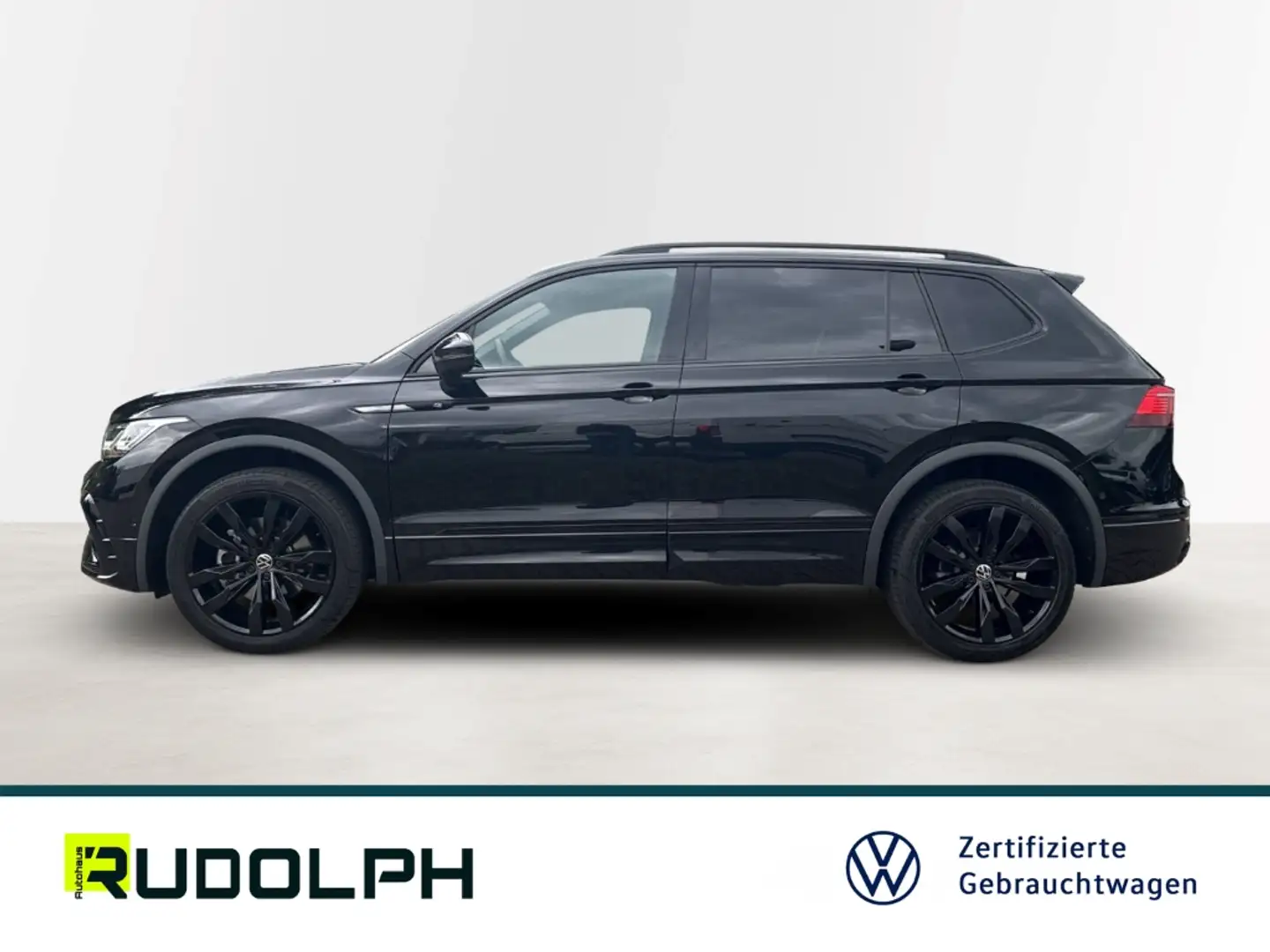 Volkswagen Tiguan Allspace R-Line 4Motion 2.0 TDI DSG LED Navi SHZ ACC Schwarz - 2