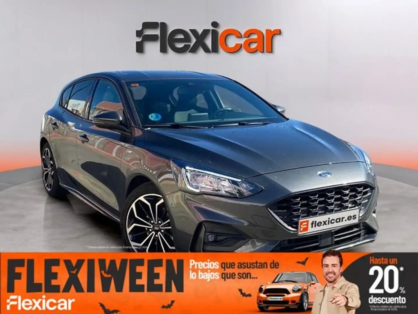 Ford Focus 1.0 Ecoboost MHEV 92kW Active Gris - 1