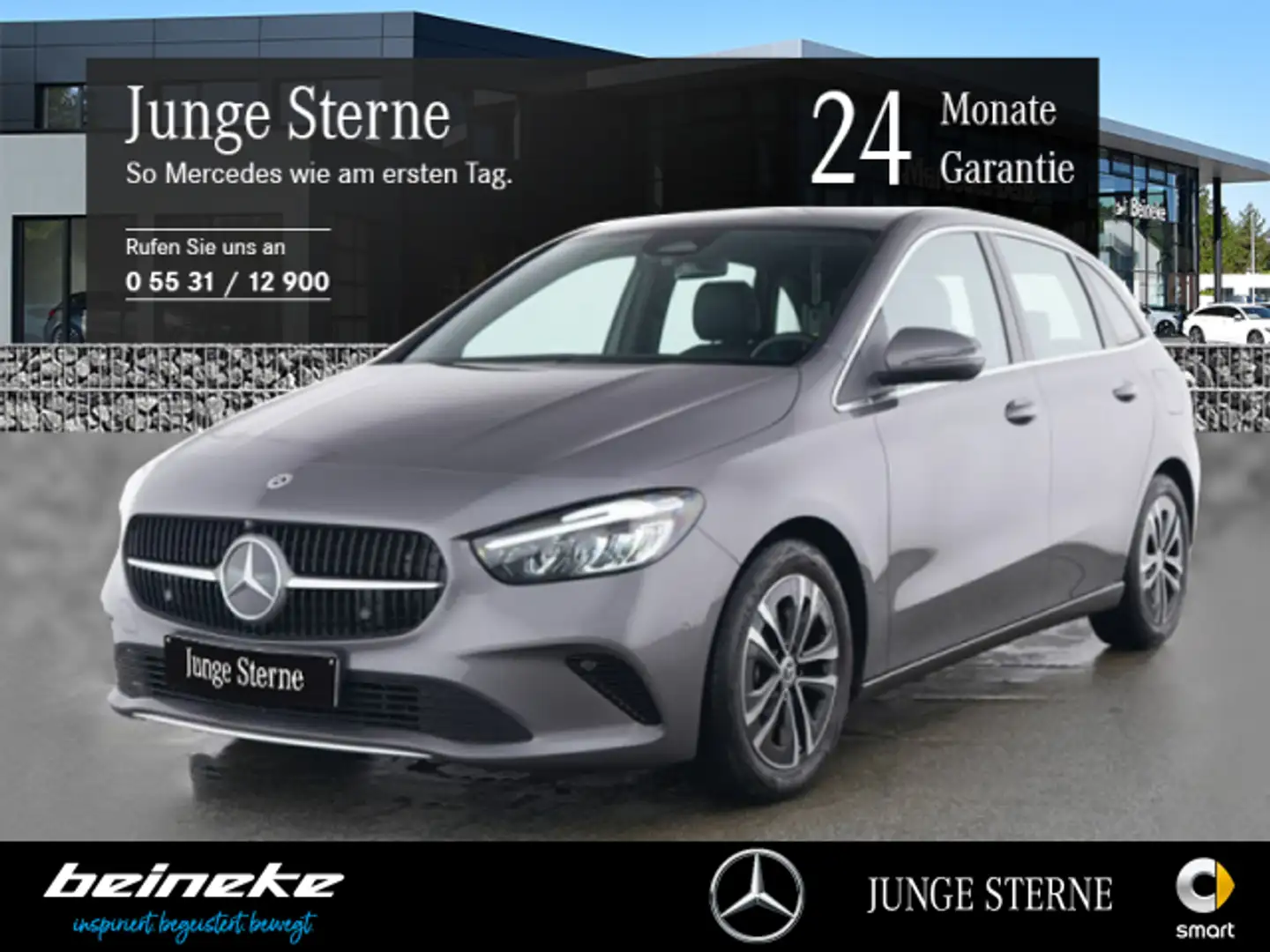 Mercedes-Benz B 180 B 180 Progressive Advanced LED AHK RFK Spiegel-P Grau - 1