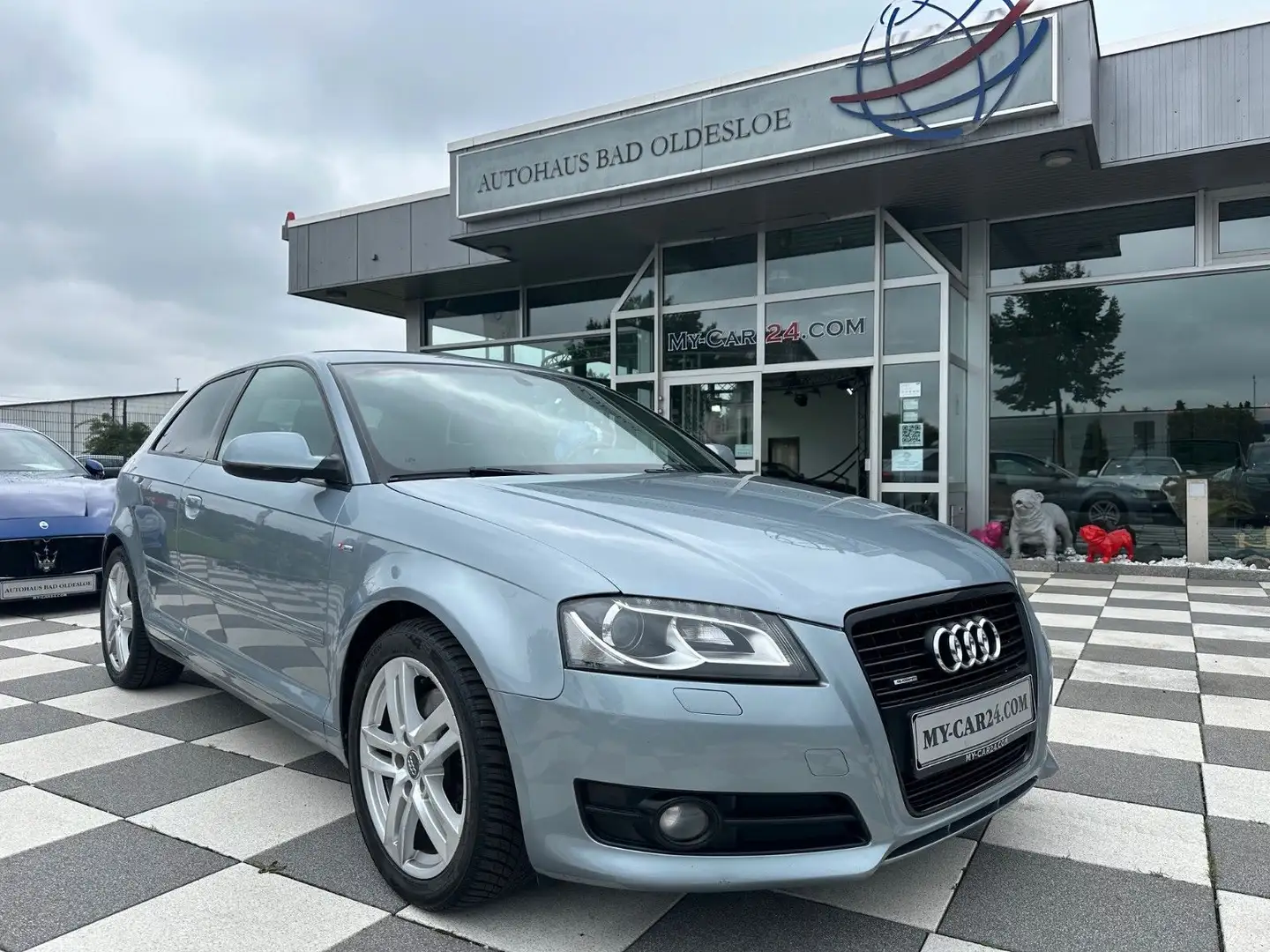Audi A3 2.0 TDI S line Sportpaket plus quattro Plateado - 2