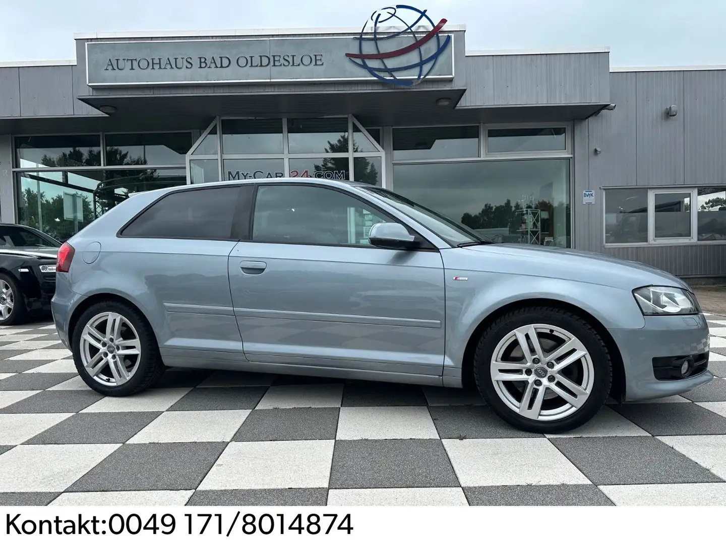 Audi A3 2.0 TDI S line Sportpaket plus quattro Plateado - 1