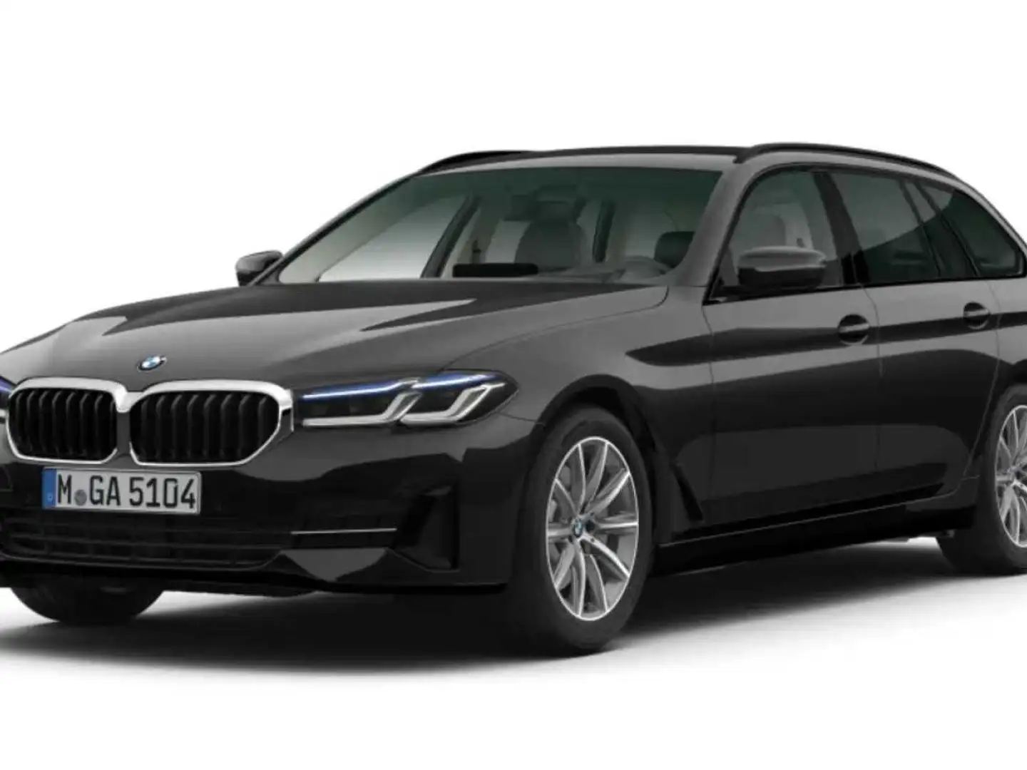 BMW 520 i Tour LCPro Laser AHK Leder HUD HiFi RFK 18" Schwarz - 1