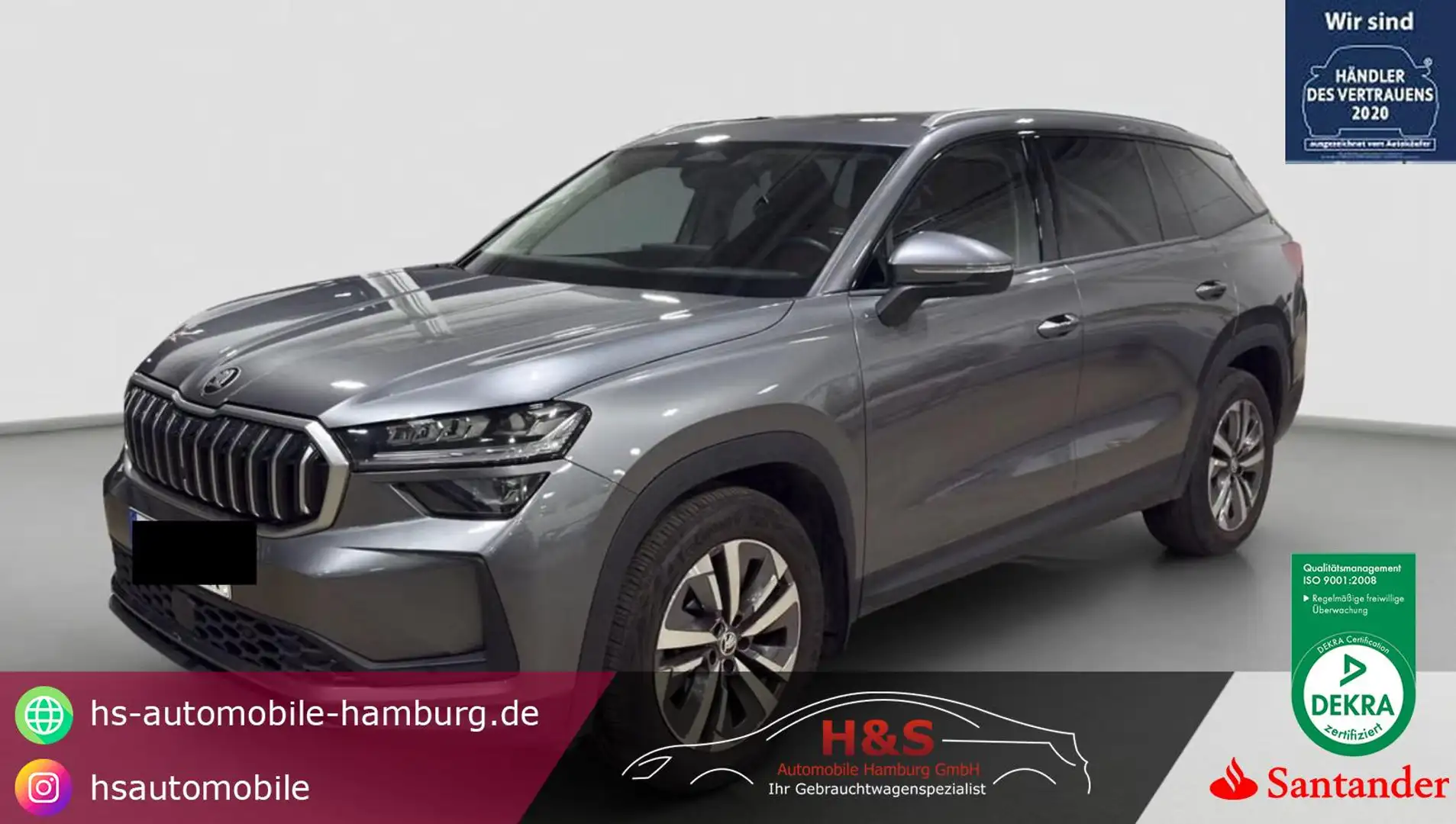 Skoda Kodiaq 1.5 TSI mHEV Selection 7-SITZER Gri - 1