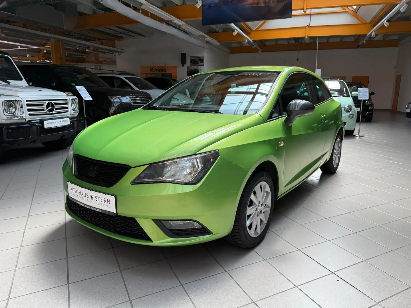 SEAT Ibiza |PDC|Klimaautomatik|Bluetooth|Isofix|Servo Grün - 2