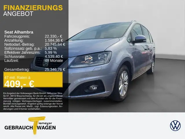 2019 Seat Alhambra in Silver for sale