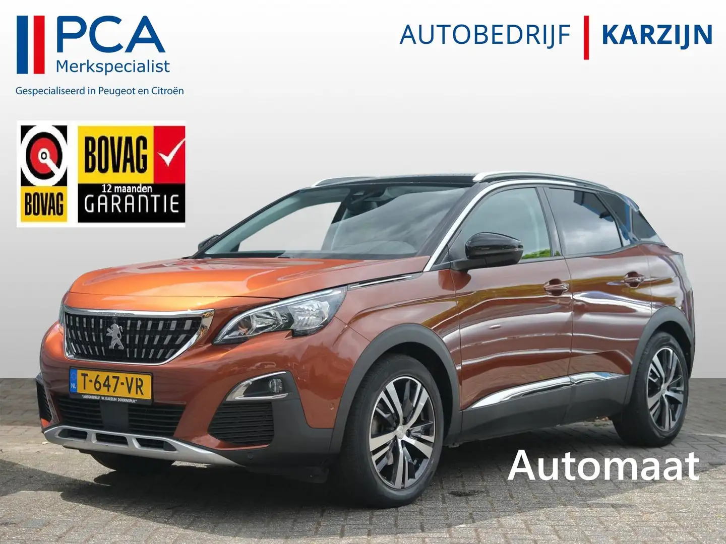 Peugeot 3008 1.2 PureTech Allure Bruin - 1