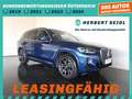 BMW X3 20d M-SPORT 4x4 Aut *19 ZOLL / LASER LED / STANDHEIZUNG / NAVI / AHV + KAMERA / VOLLLEDER-SPORTSITZE / E-KLAPPE* Blau - thumbnail 1