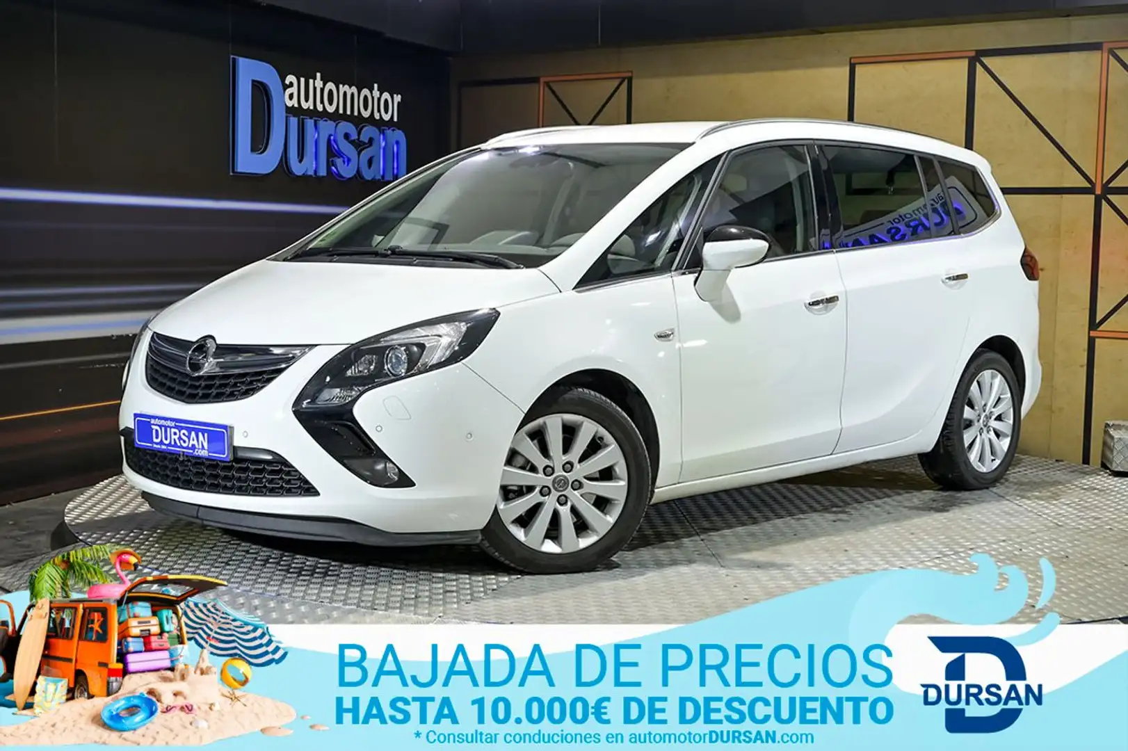 Opel Zafira Tourer 1.6 T Excellence S/S Blanco - 1