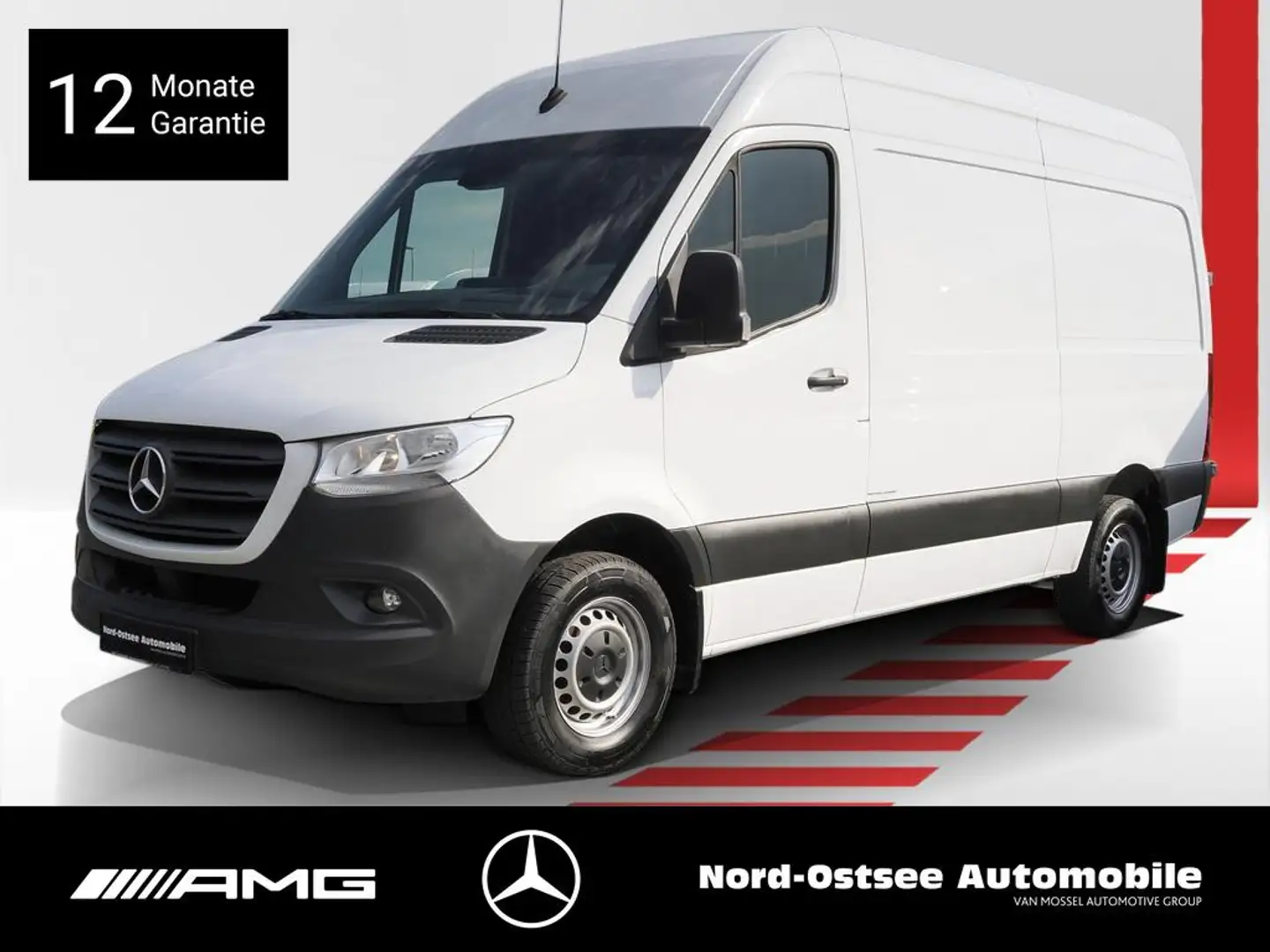 Mercedes-Benz Sprinter 316 KASTEN AHK KAMERA NAV TEMPOMAT Weiß - 1