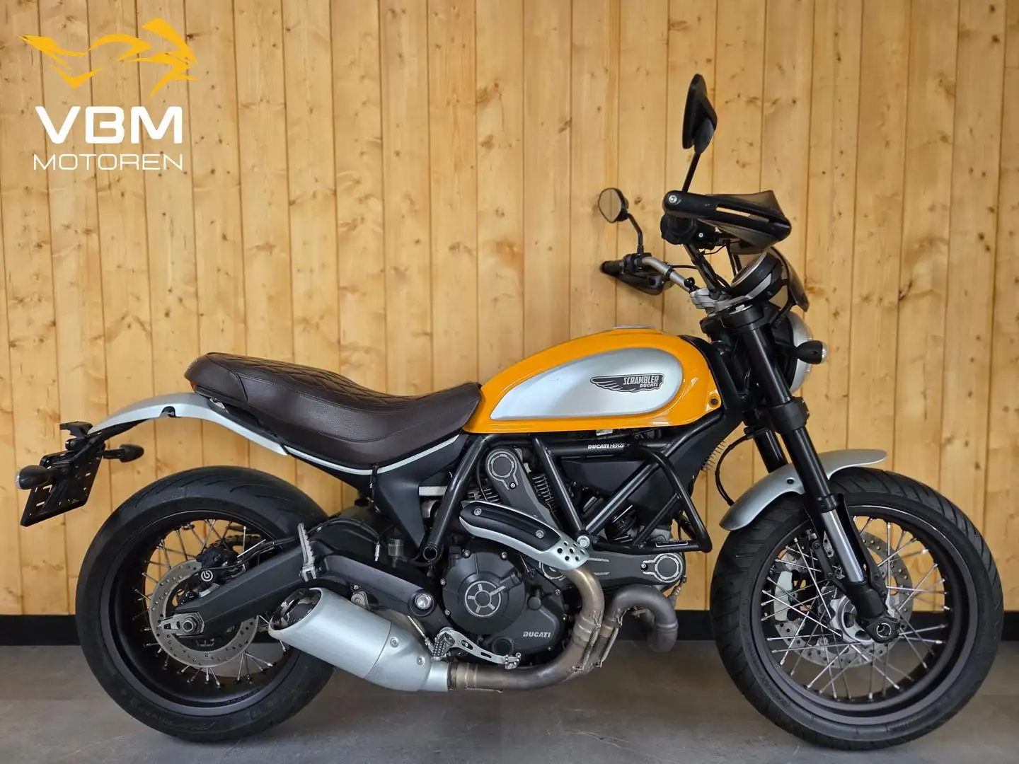 Ducati Scrambler CLASSIC Geel - 1