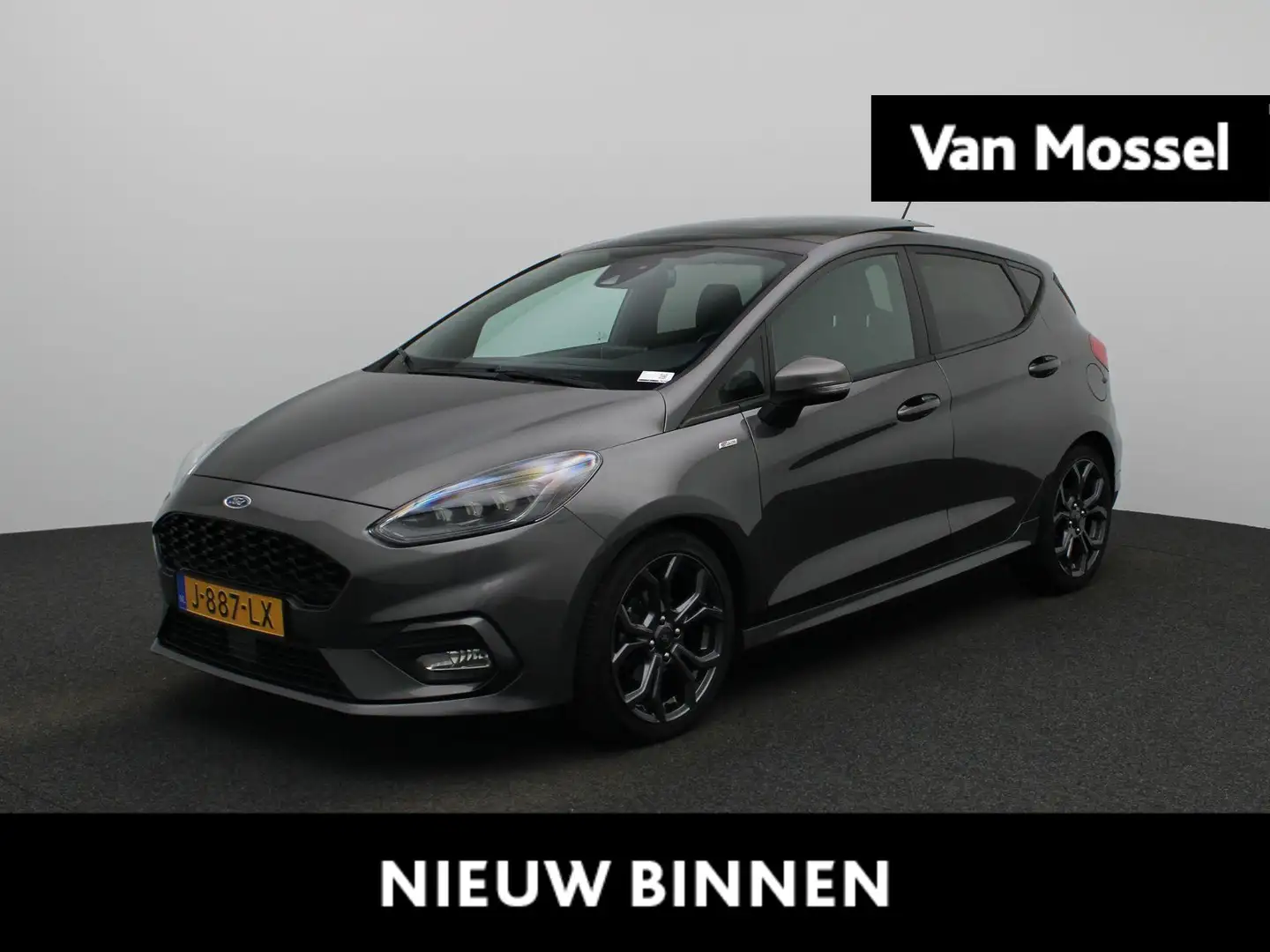 Ford Fiesta 1.0 EcoBoost ST-Line X | Navigatie | Panoramadak | Gris - 1