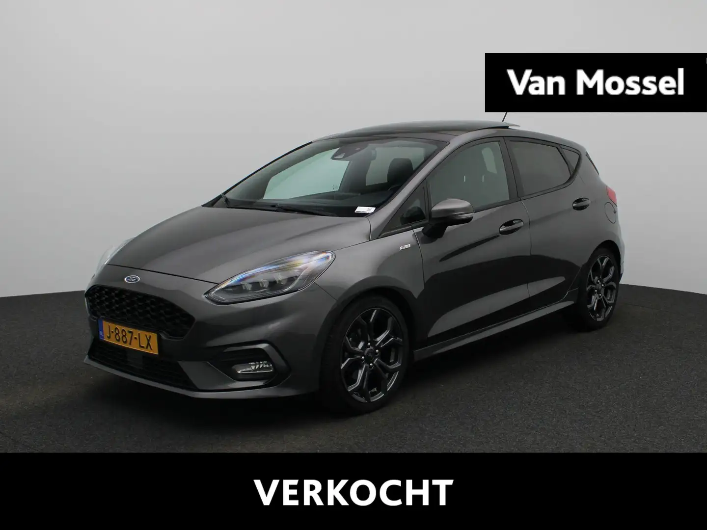 Ford Fiesta 1.0 EcoBoost ST-Line X Aut. | Navigatie | Panorama Grigio - 1